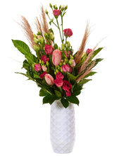 Load image into Gallery viewer, The Amaranth Vase - White - 10&quot;
