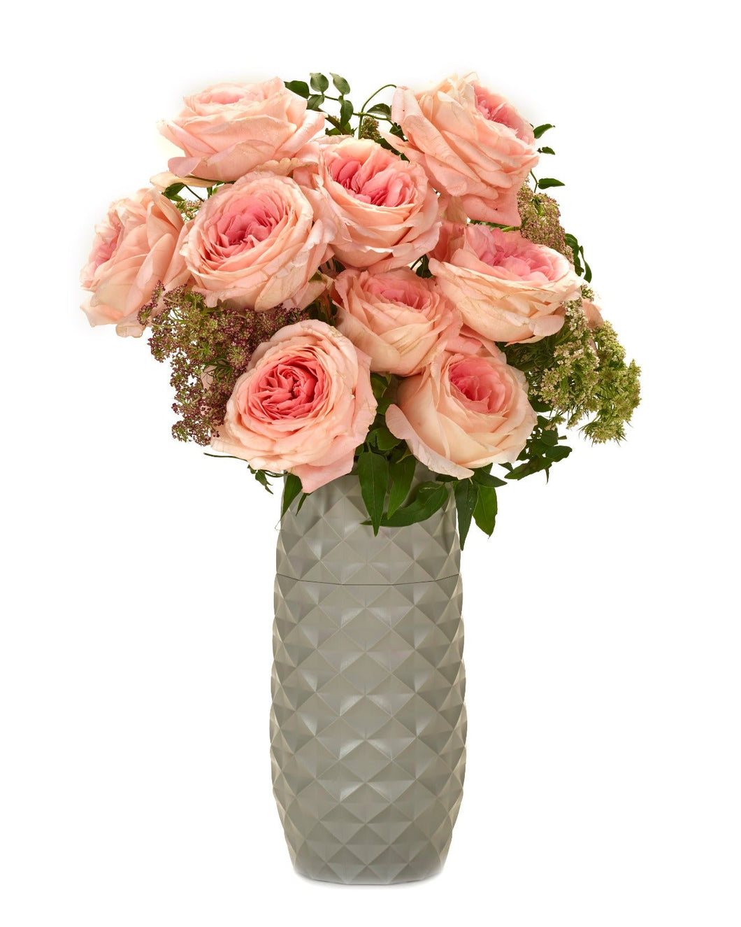 The Amaranth Vase in Cool Grey - 10