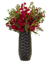 Load image into Gallery viewer, The Amaranth Vase in Black - 10&quot;
