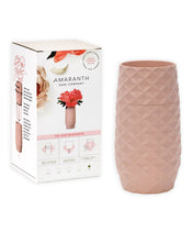 Load image into Gallery viewer, The Amaranth Vase in Pink - 7.5&quot;
