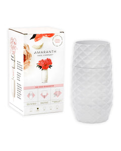 The Amaranth Vase in White - 7.5"
