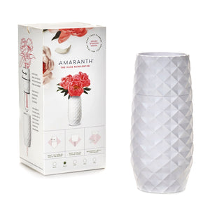 The Amaranth Vase - White - 10"