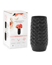 Load image into Gallery viewer, The Amaranth Vase - Black - 7.5&quot;
